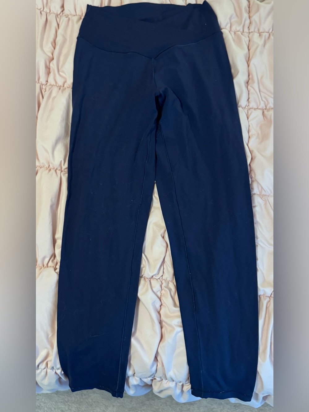 Aerie Crossover Leggings Navy Blue Size L Large